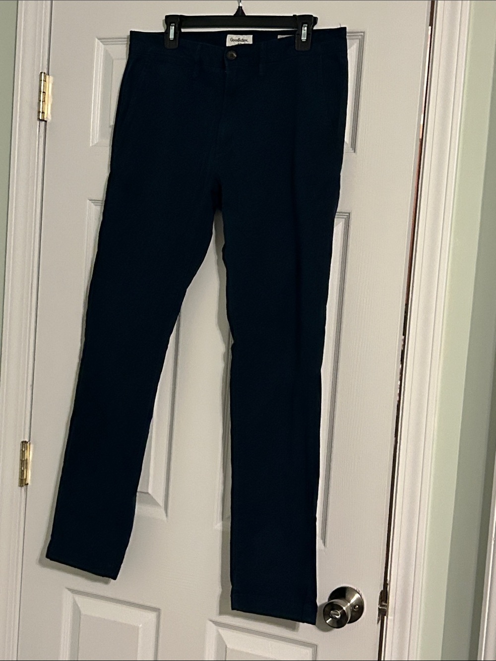 Goodfellow & Co Navy Slim Chinos